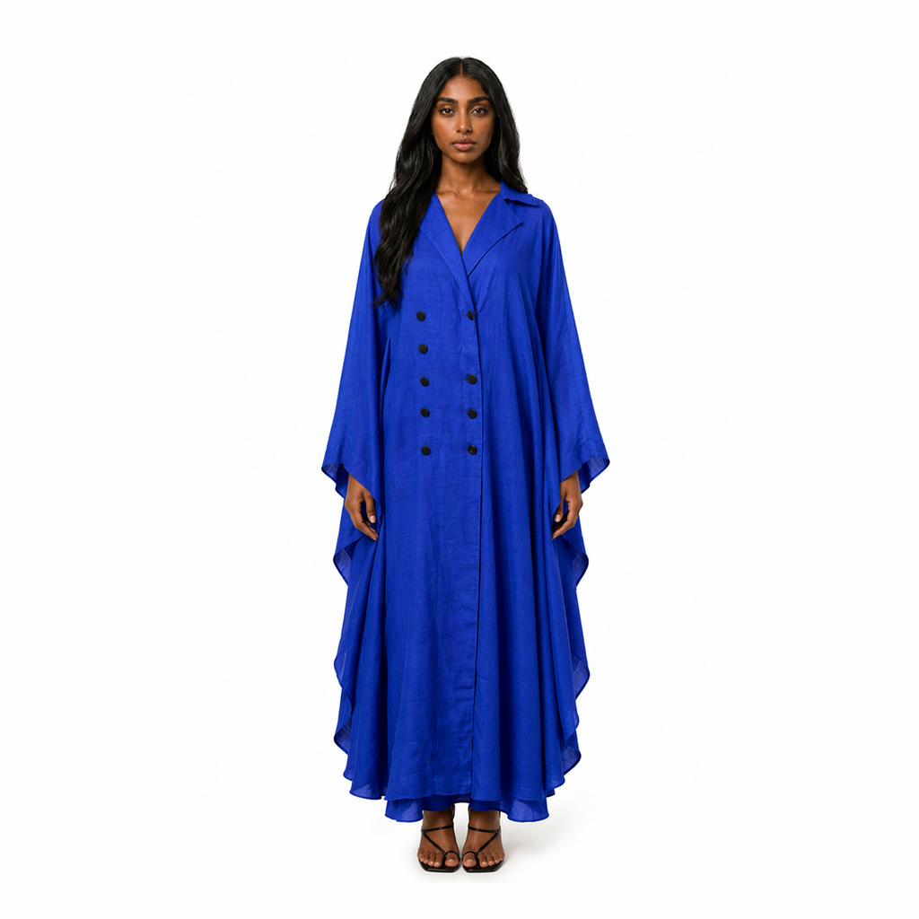 Royal Blue Kaftan Dress