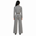 Black and White Stripes Three Piece Set