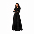 Black Blazer and Utility Skirt set