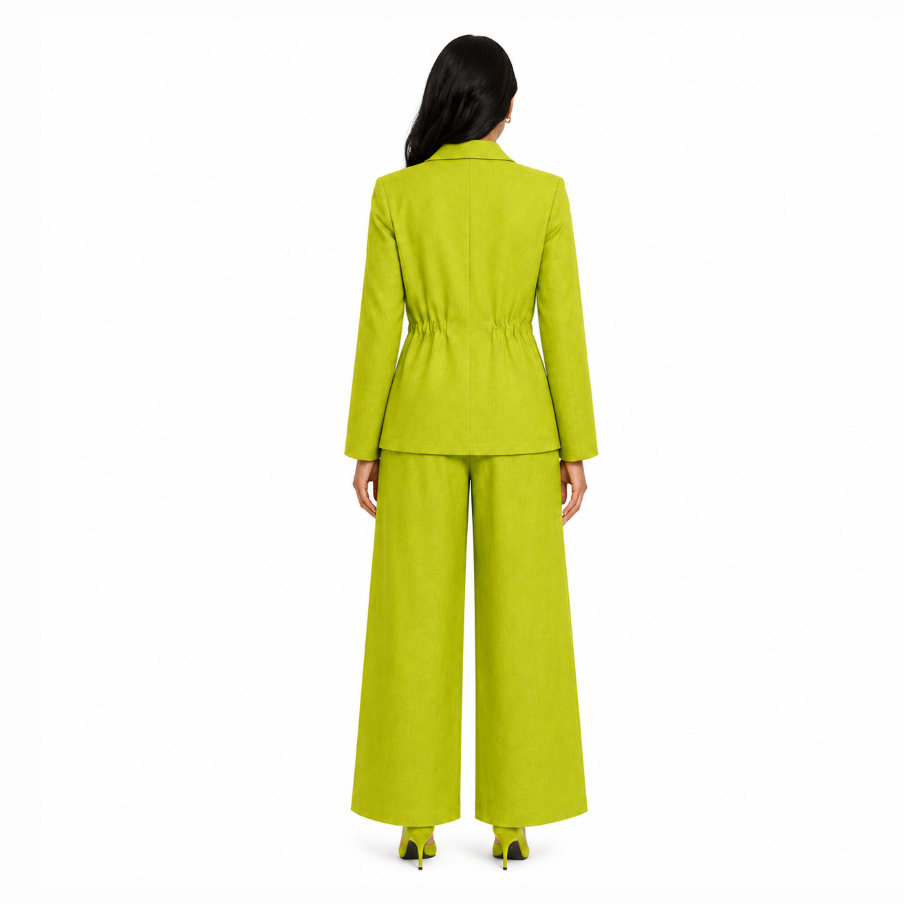 Grass Green Blazer and pants Set