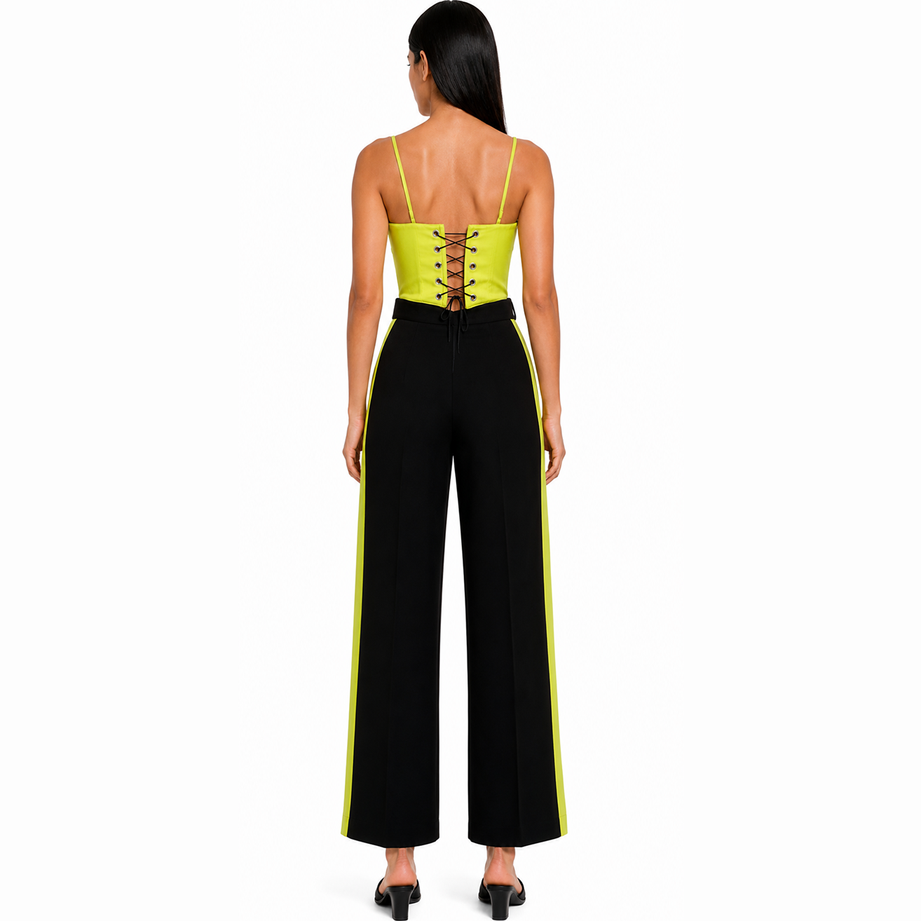 Neon Corset and pants set