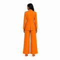 Orange Blazer and pants Set