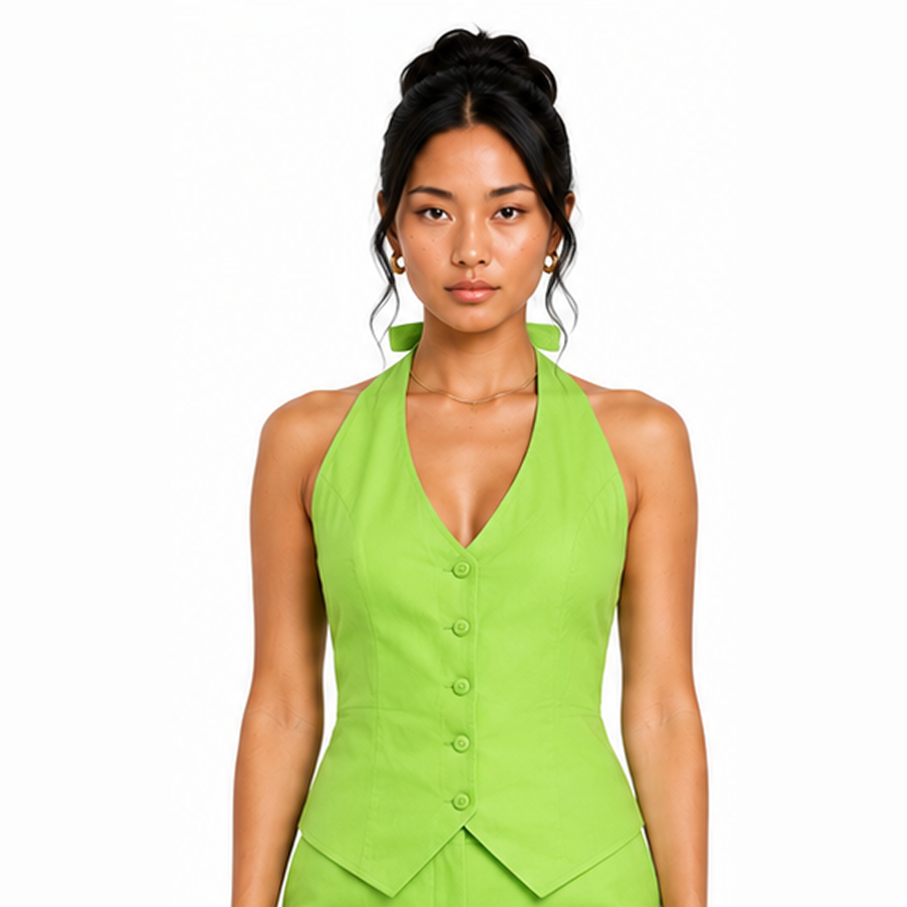 Neon Vest and Pants Set