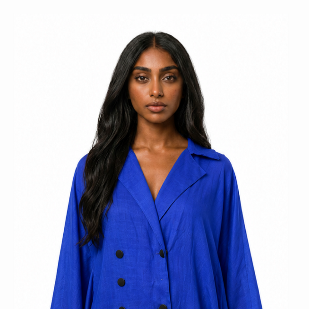 Royal Blue Kaftan Dress