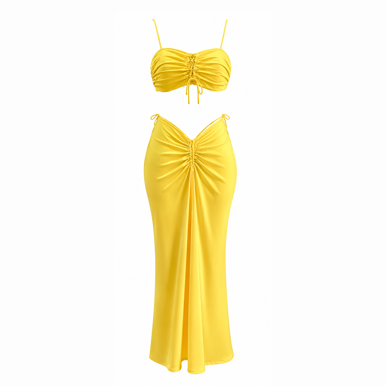 Summer Bralette and Drape Skirt