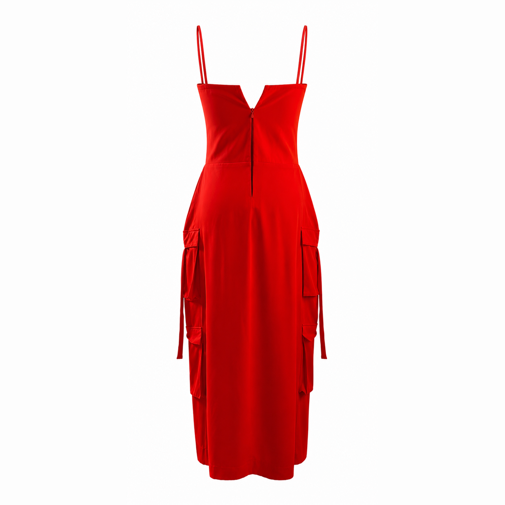 Red Corset dress