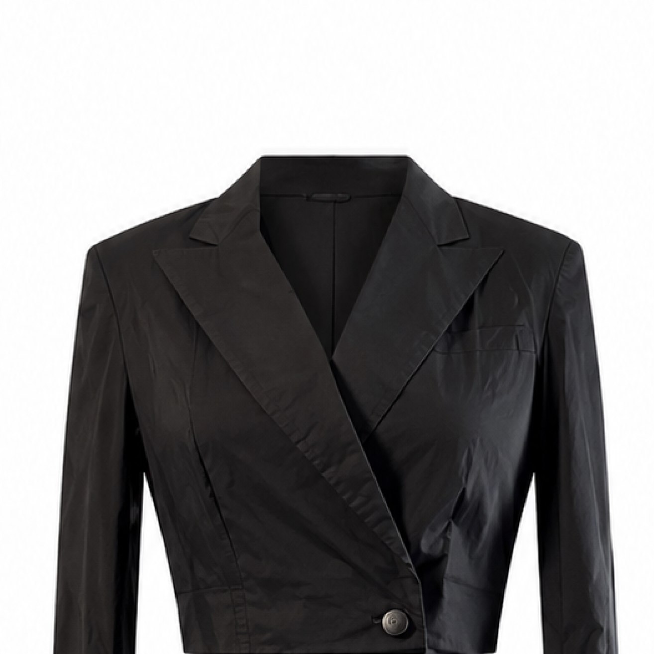 Black Blazer and Utility Skirt set