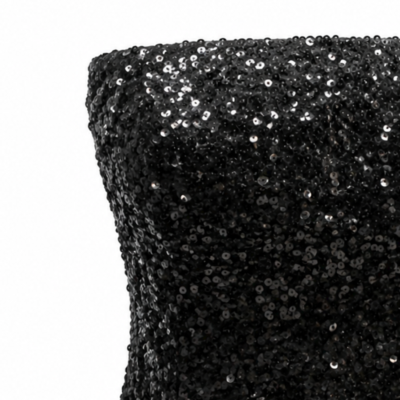 Black Sequin Corset