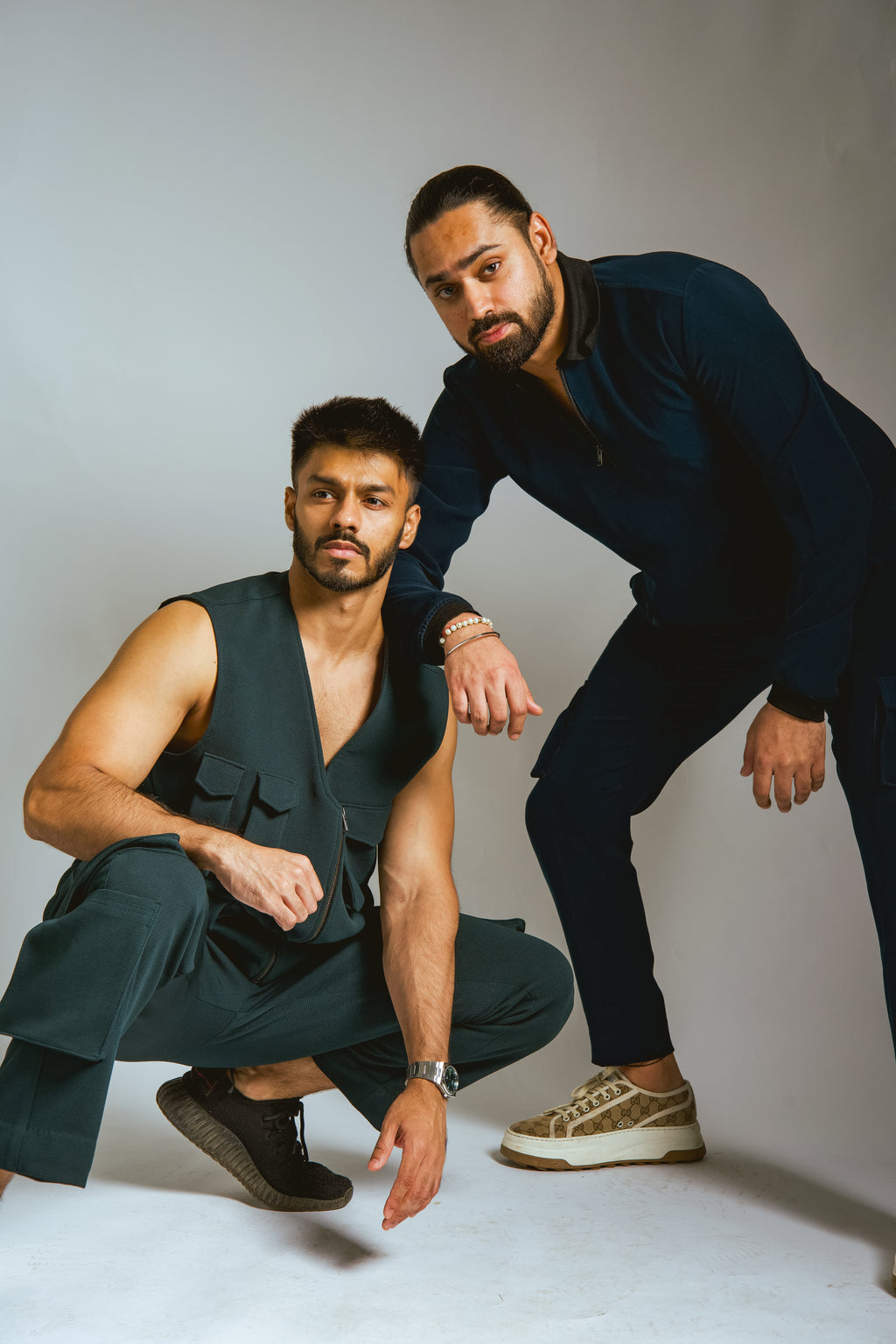 Dark Green Co-ord with Pockets & Cargo Pants